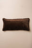 Velvet Body Pillow | Chocolate