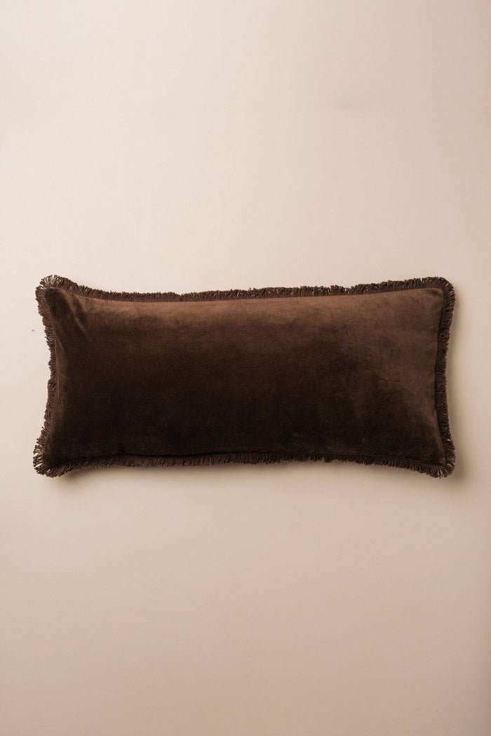 Velvet Body Pillow | Chocolate