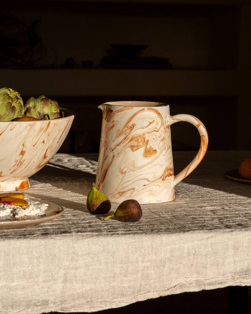 Marbled Terra Pitcher