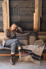 Black House Stripe Throw
