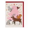 Woodland Christmas Tree Card