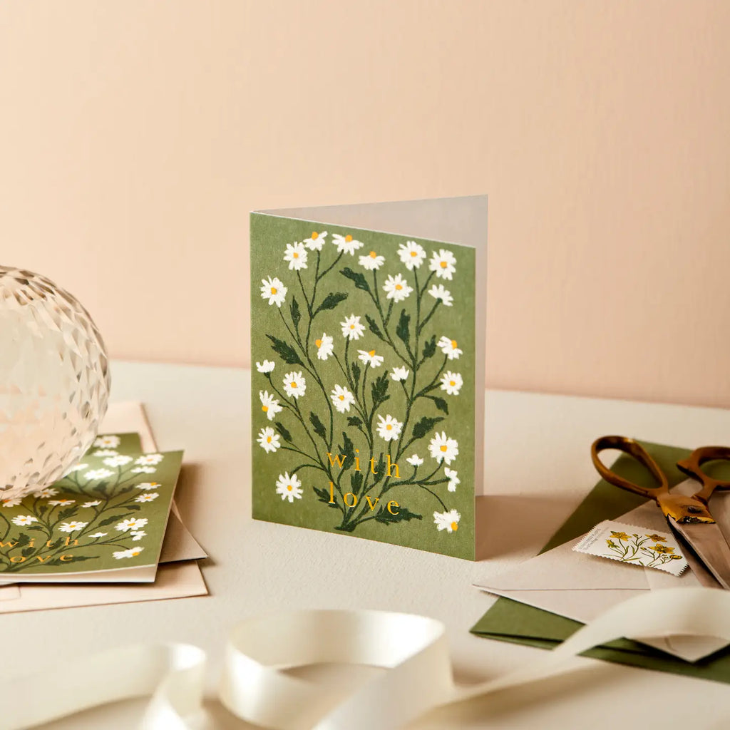 'Daisy' With Love Mini Card