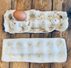 Handmade Ceramic Egg Crate - Dozen
