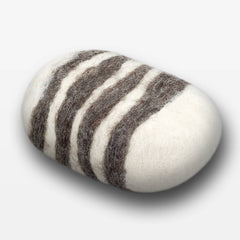 Felted Soap - Striped Lavender