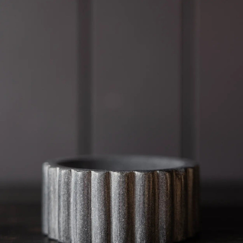 Marble Soap Dish & Dish Brush