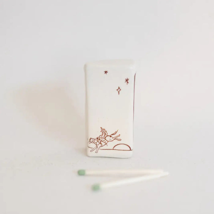 Ceramic Matchbox - Out West