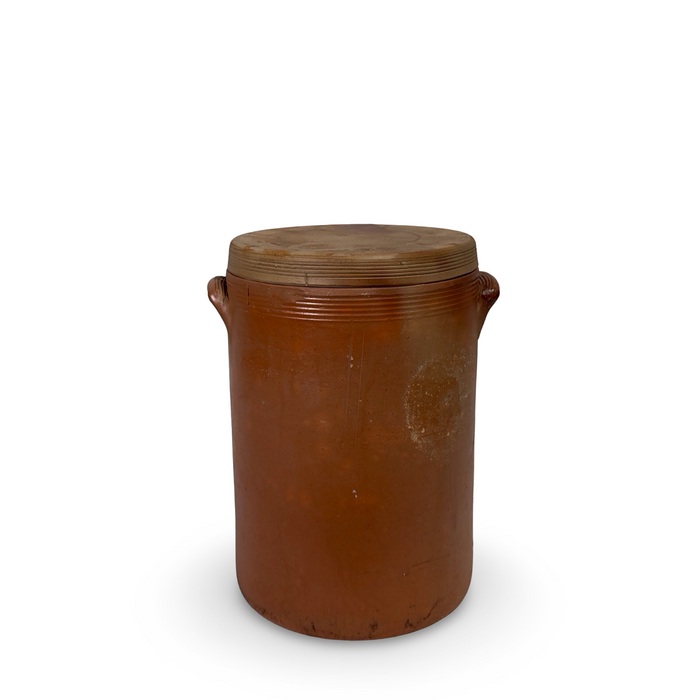 Antique French Lidded Pottery