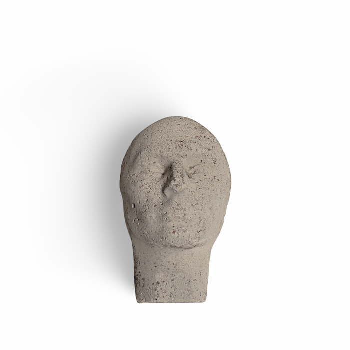 Vintage French Cement Mask Mold