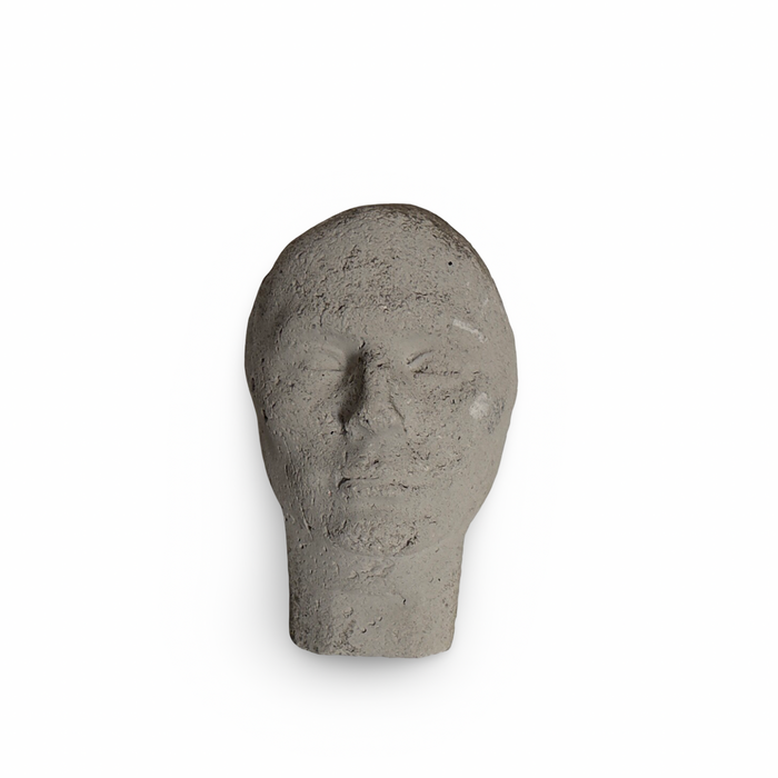 Vintage French Cement Mask Form