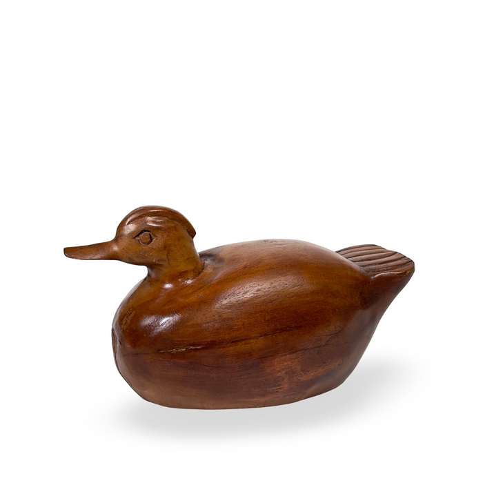 Vintage French Wooden Duck
