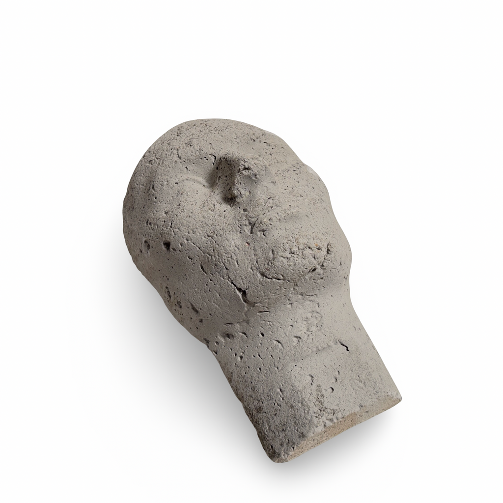 Vintage French Cement Mask Mold