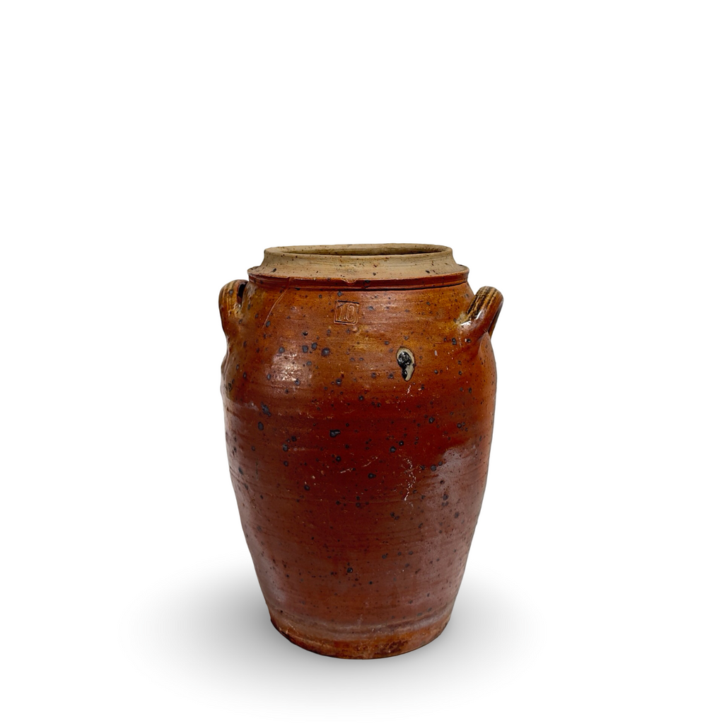 Antique French Double Handled Pottery