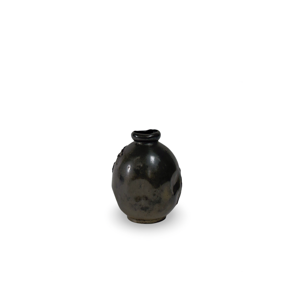 Art Deco French Pewter Vase
