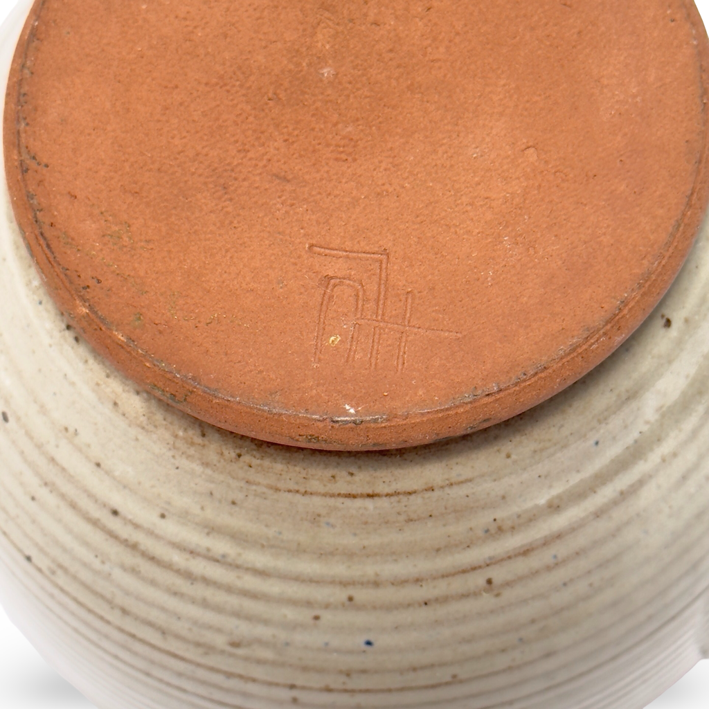 Vintage French Signed Ceramic Bowl