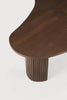 Boomerang Coffee Table - Teak Brown