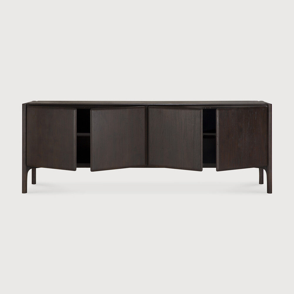 PI Sideboard - Teak Dark Brown