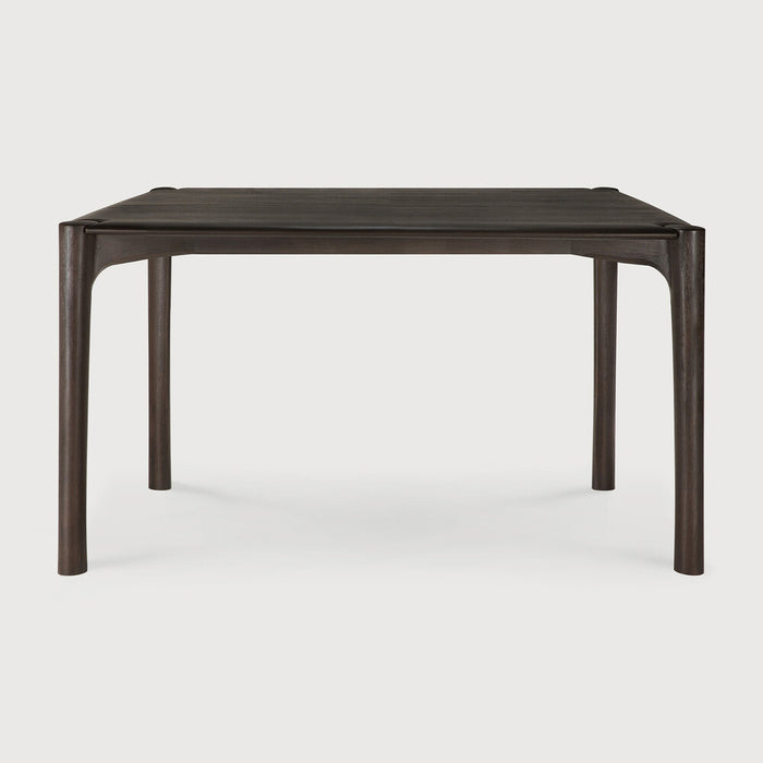 Ethnicraft PI Dining Table - Vanished Teak - Dark Brown