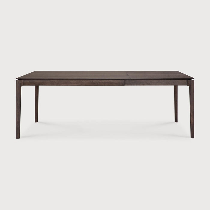 Ethnicraft Bok Extendable Dining Table - Varnished Oak - Brown