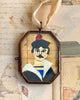 Vintage Handmade Ornament - Salty Sailor