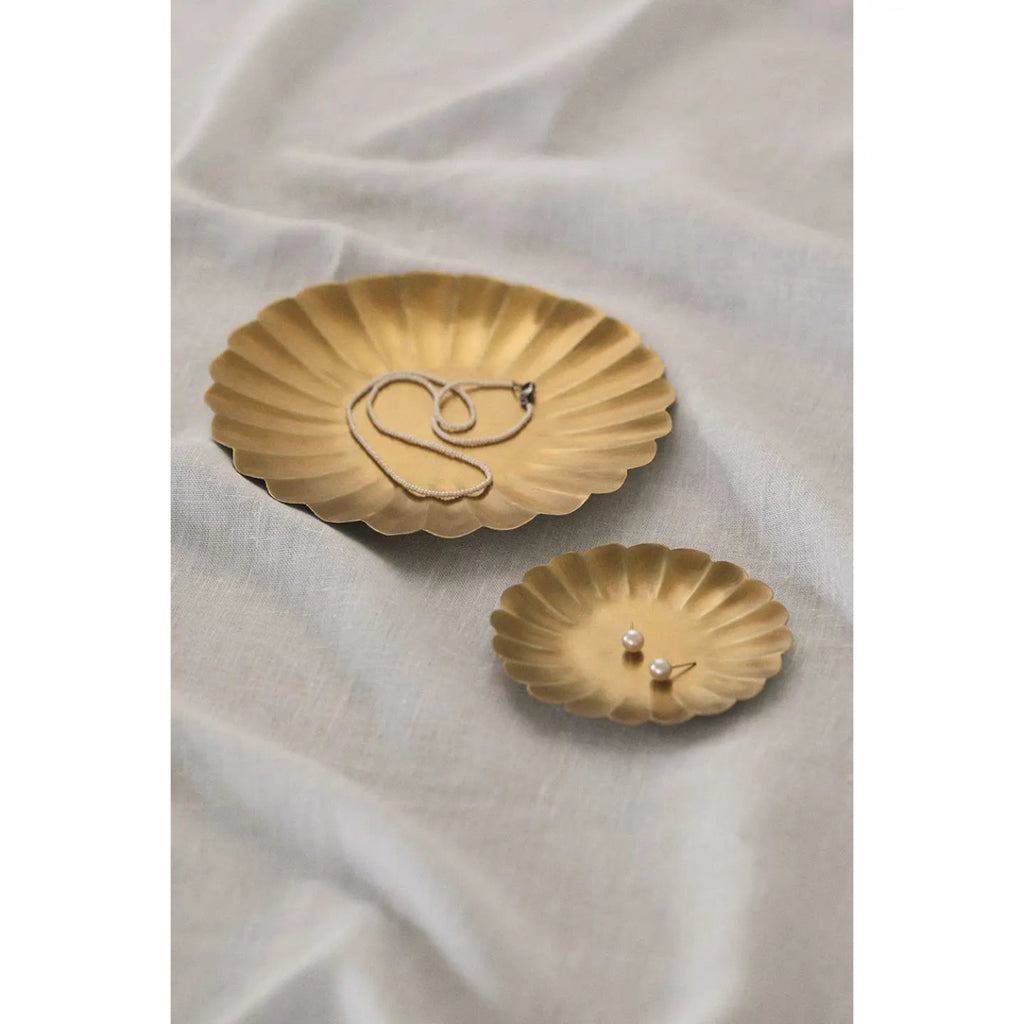 Brass Petal Plate