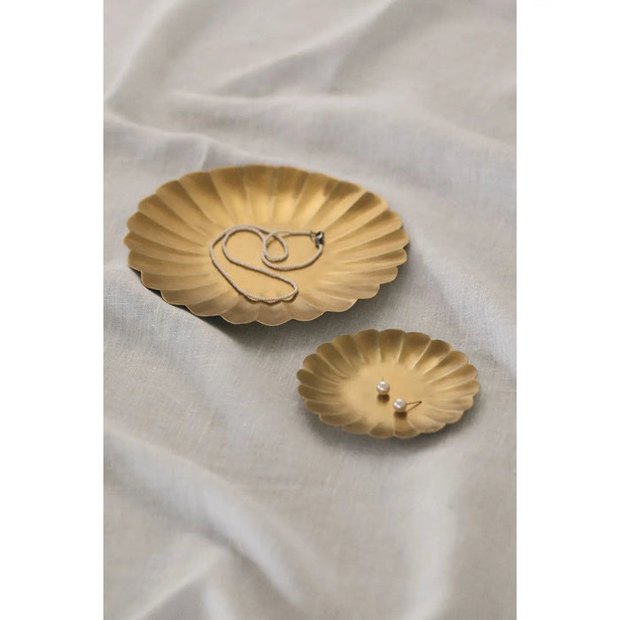 Brass Petal Plate