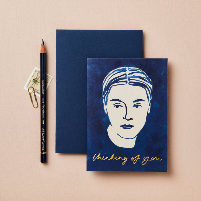 Portrait 'Thinking of You' Card