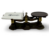 Antique Swansea Cast Iron and Brass Scale