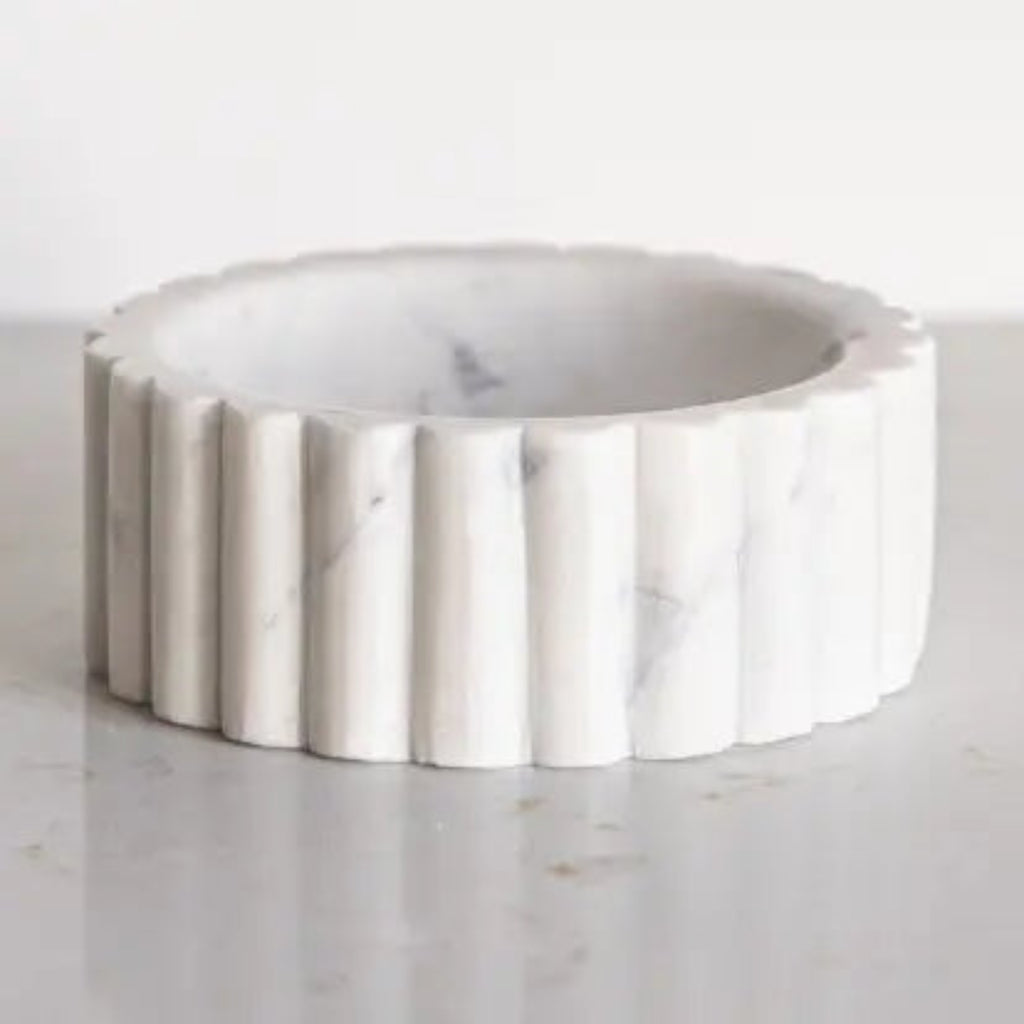 Marble Soap Dish & Dish Brush