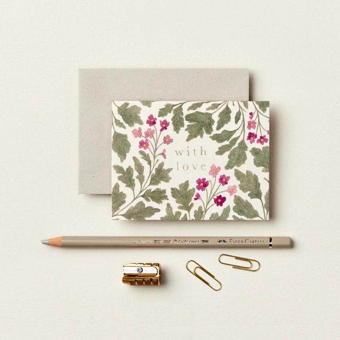 Flora With Love Mini Card