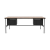 Teak Oscar Desk - 2 Drawers | ethnicraft