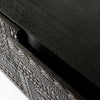 Teak Tabwa Black TV Cupboard - Varnished | ethnicraft