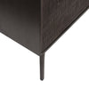 Teak Grooves Black Sideboard | Ethnicraft