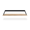 Oak Ribbon Shelf - Black | Ethnicraft