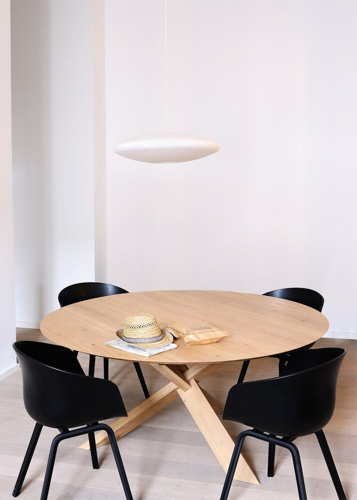 Oak Circle Round Dining Table | Ethnicraft