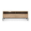 Oak Ligna TV Cupboard - Black Metal Legs | ethnicraft