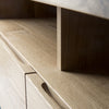 Oak Ligna TV Cupboard - Black Metal Legs | ethnicraft