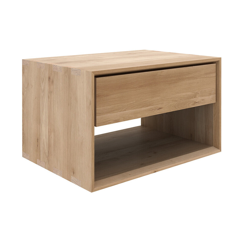 Oak Nordic II Bedside Table