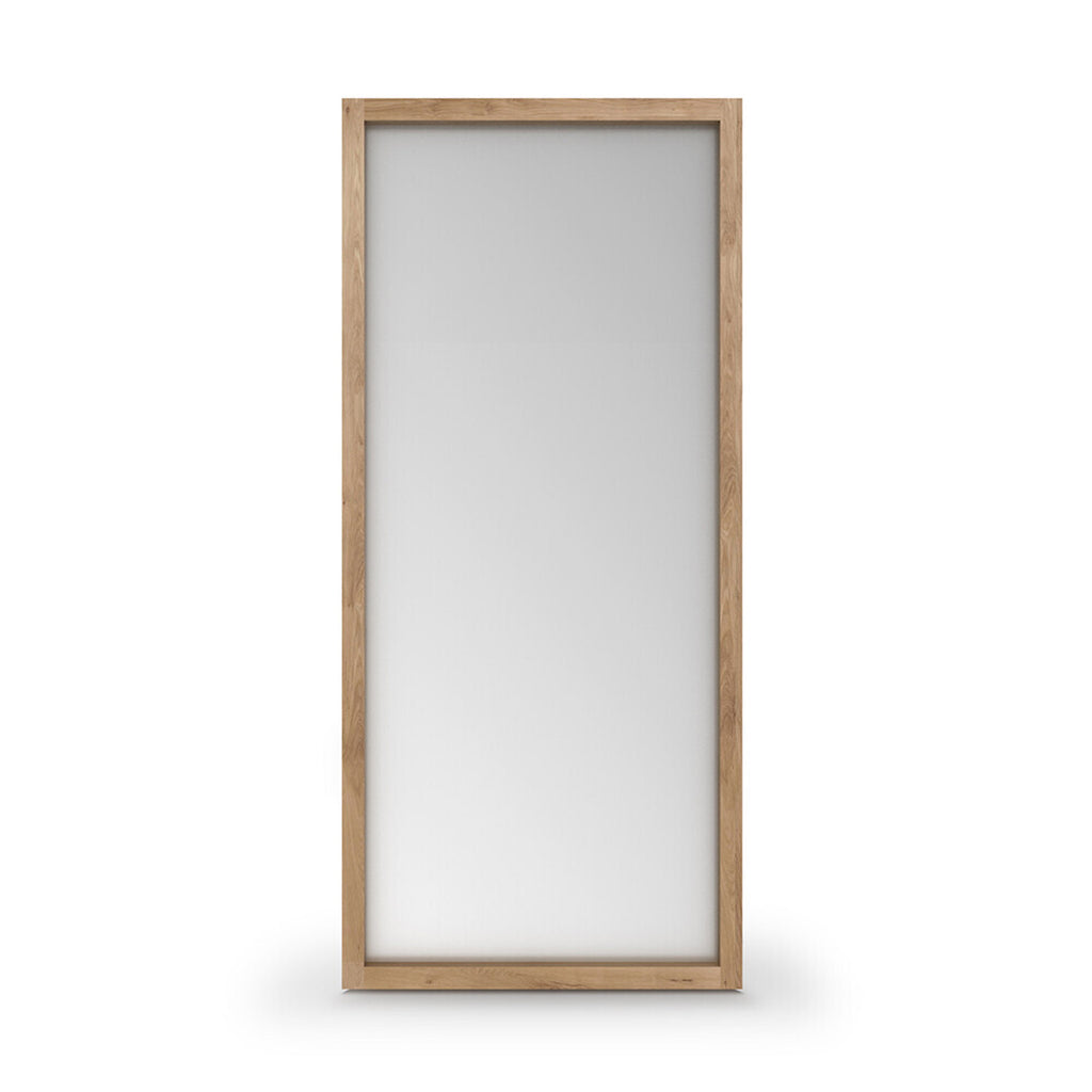 Oak Light Frame Floor Mirror | Ethnicraft