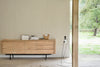 Oak Shadow Sideboard - Black Metal Legs | Ethnicraft