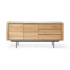 Oak Shadow Sideboard - Black Metal Legs | Ethnicraft
