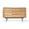 Oak Shadow Sideboard - Black Metal Legs | Ethnicraft