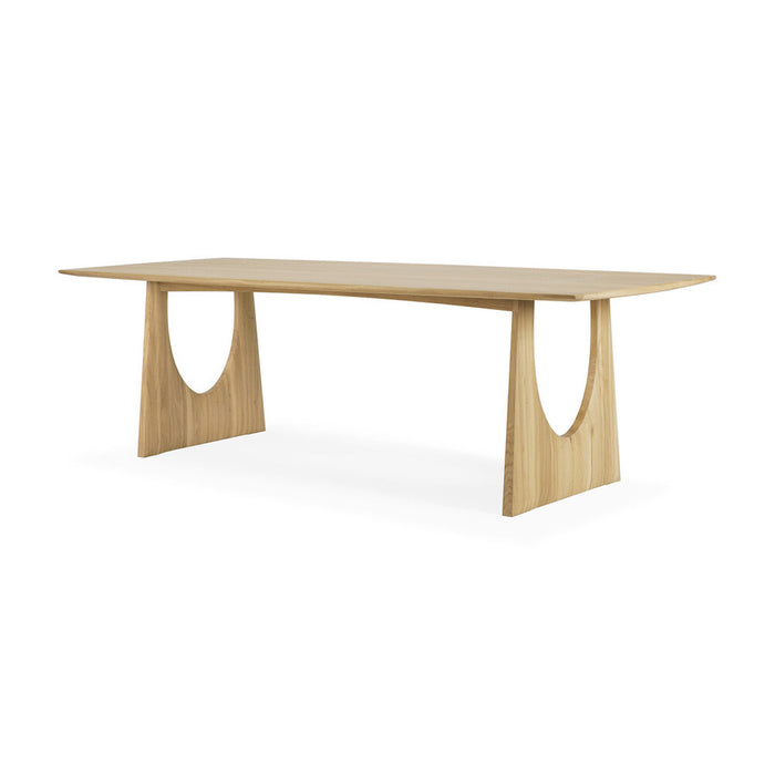 Oak Geometric Dining Table | Ethnicraft