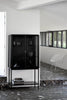 Anders Black Storage Cupboard - 2 Doors