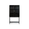 Anders Black Storage Cupboard - 2 Doors