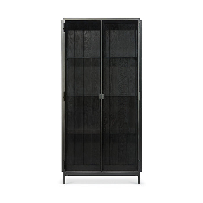 Anders Black Storage Cupboard - 2 Doors