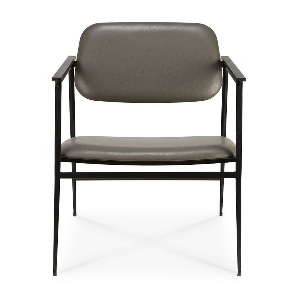 DC Lounge Chair - Olive Green Leather | Ethnicraft