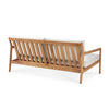Teak Jack Outdoor Sofa - Off White