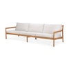 Teak Jack Outdoor Lounge Chair - Off White