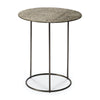 Celeste Side Table - Lava Linear - Taupe | ethnicraft