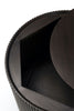 Mahogany Roller Max Dark Brown Round Coffee Table - Varnished | Ethnicraft